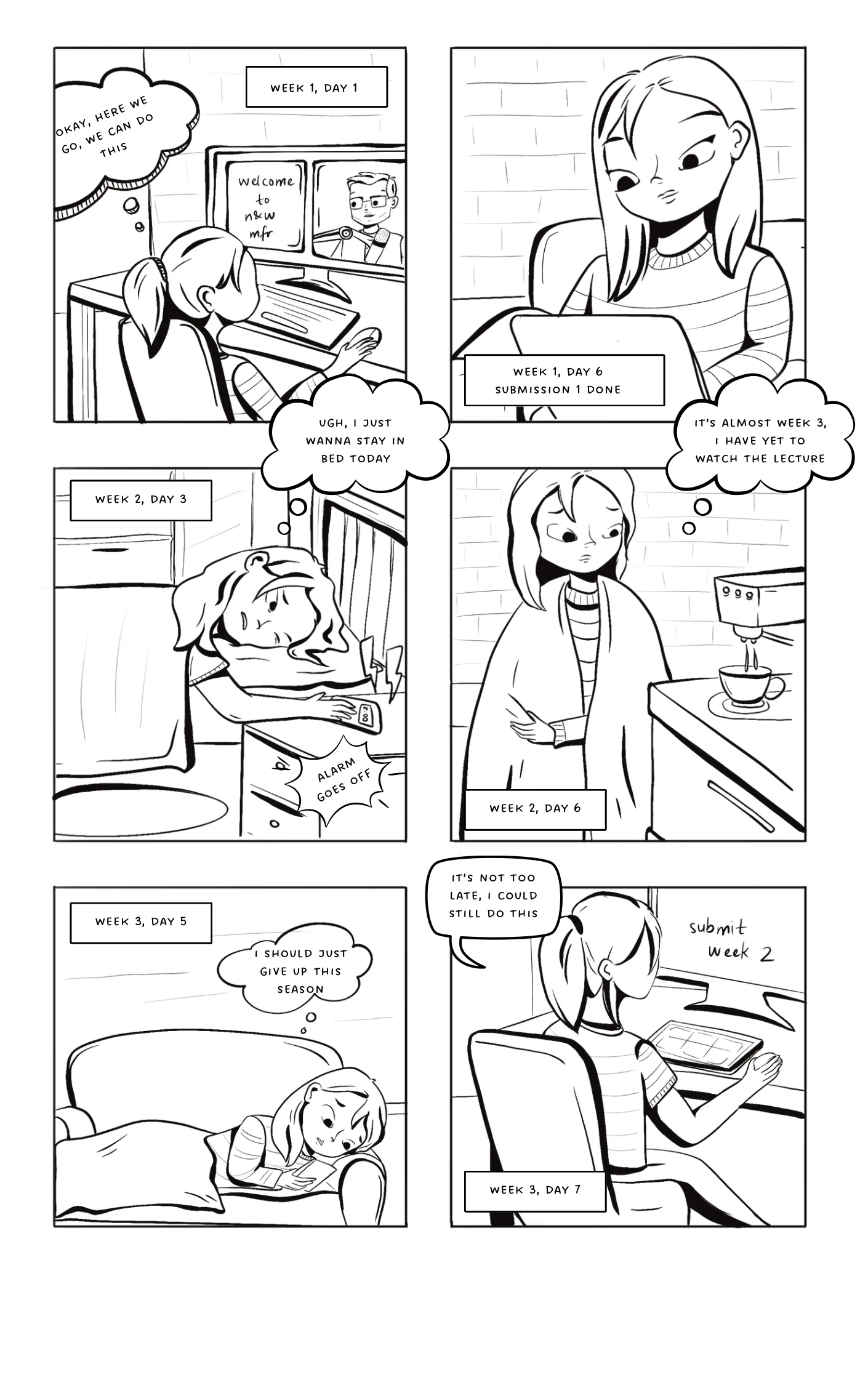 The one with the late submissions